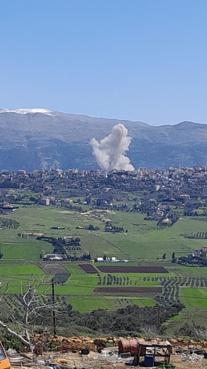 غارة إسرائيلية على بلدة الخيام جنوبي لبنان