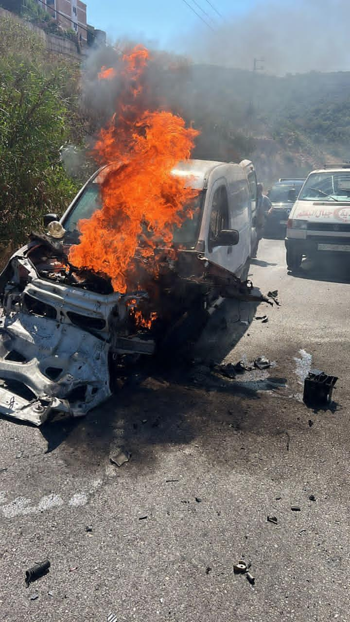 استهداف "رابيد" في بلدة جبال البطم جنوبي لبنان عبر غارة من مسيّرة