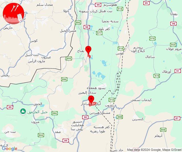 من جديد سلاح الجو اللبناني يدخل اجواء شمال فلسطين المحتلة وتجدد دوي صفارات الانذار في المجلس المحلي مفوؤت ويفتاح خشية تسلل طائرات مسيرة